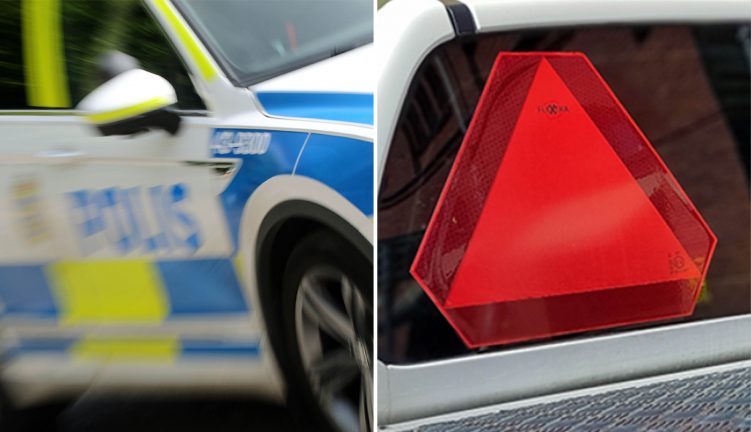 Körkortslös backade in A-traktor i annan A-traktor