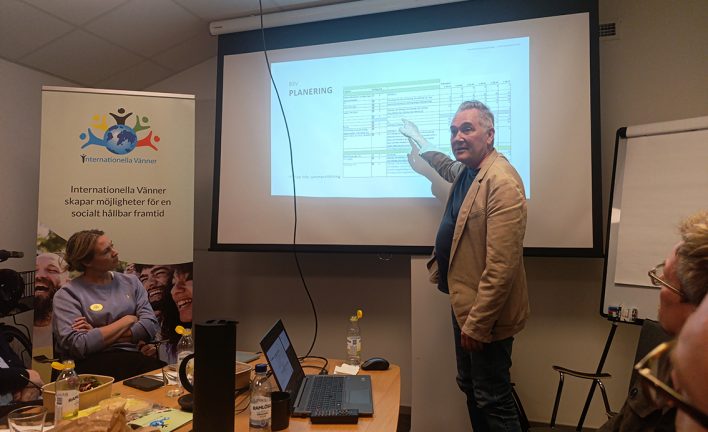 En lunch med social hållbarhet i fokus