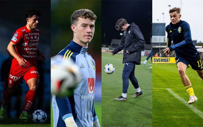 Fyra IFK-spelare i landskamper