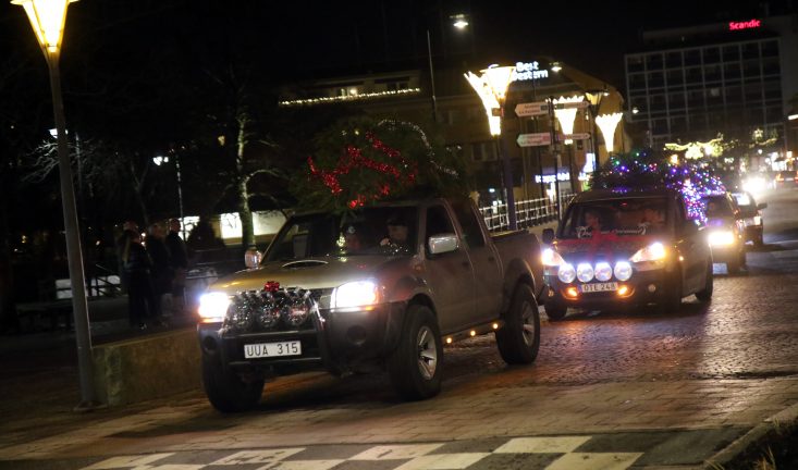 Bildspel: Ett färggrant luciatåg