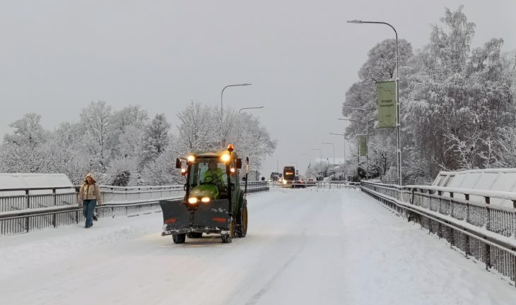 Så stor är chansen till en vit jul i kommunen