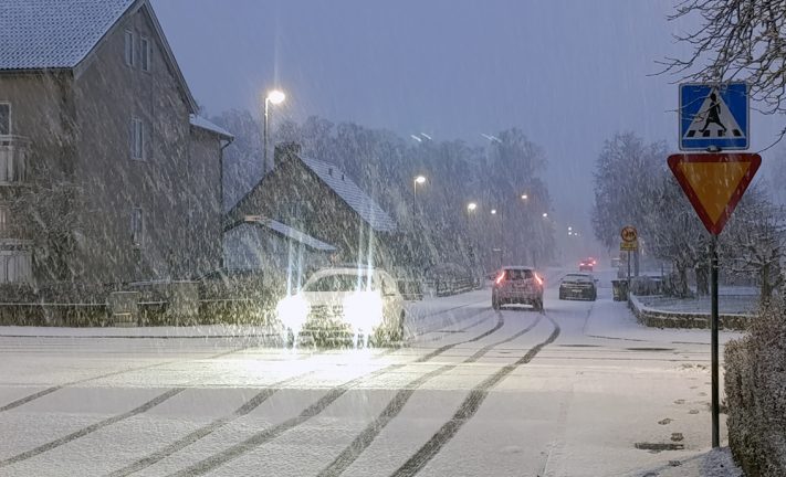 Intensiv resehelg kommer allt närmare – kör försiktigt i jultrafiken
