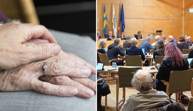 Frågor om omsorgen skapade debatt