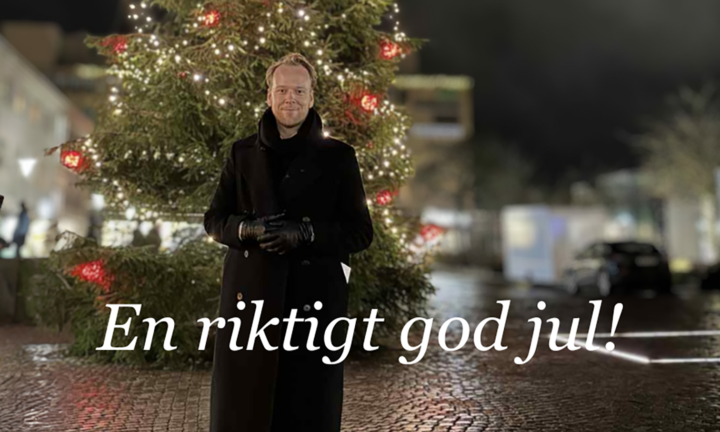 Tobias önskar god jul