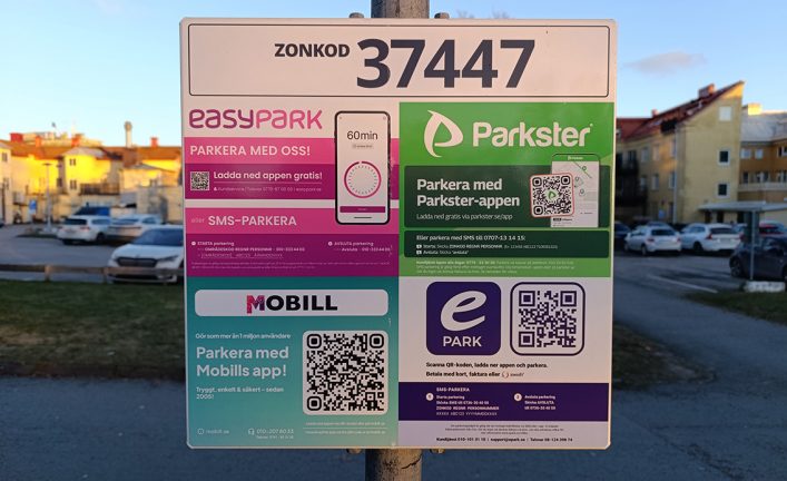 Fyra appar blir tre – skyltar oförändrade