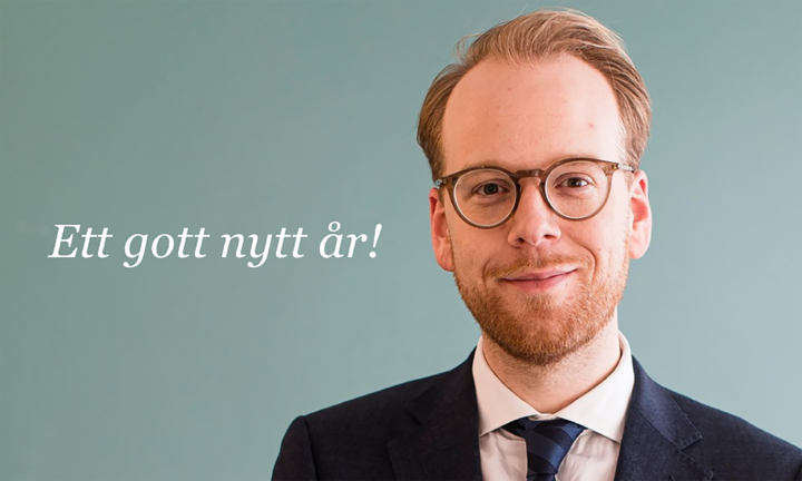 Tobias önskar gott nytt år
