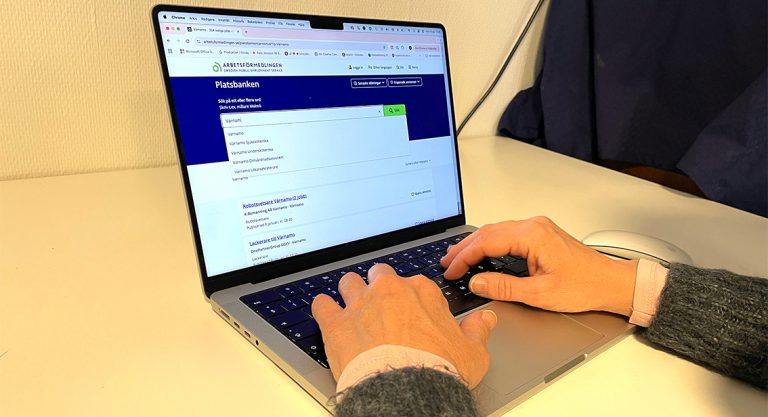 Minskad arbetslöshet i Värnamo