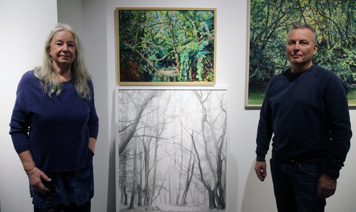 Betydelsefulla platser i fokus i utställning