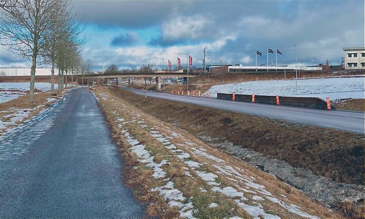 Viktig väg stängs av under sex dagar