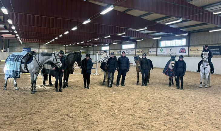 Avspark med VBR:s ponnyryttare