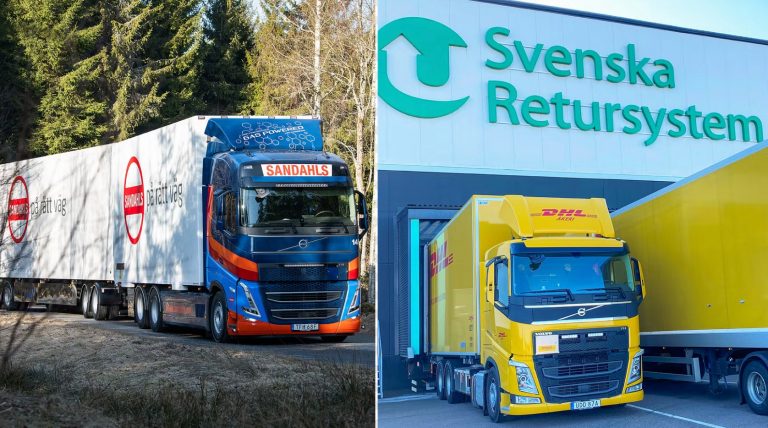 Svenska Retursystem: Alla inrikestransporter fossilfria
