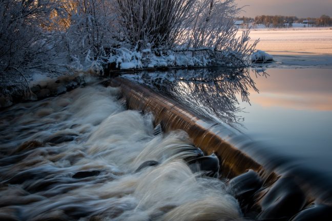 Sven-Arne vann med vattenfall i rätt färgskala