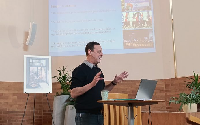 Berättade om Israel efter 7 oktober