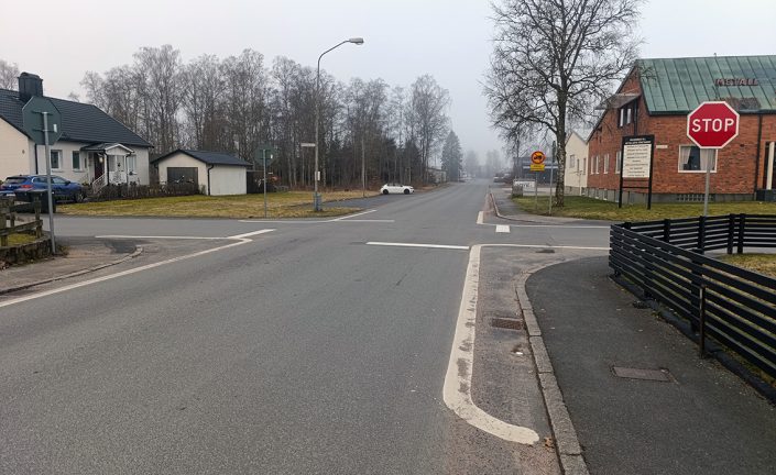 Ny trafikåtgärd på plats