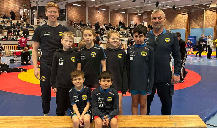 Unga brottare visar talang