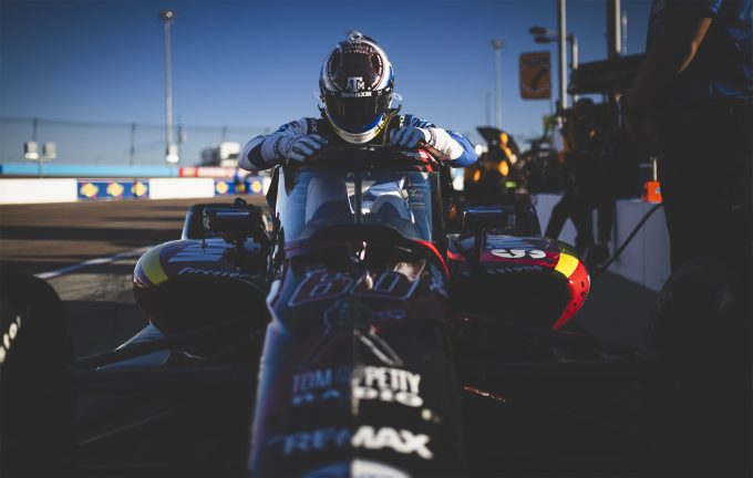 Rosenqvist kör Texas-inspirerad design