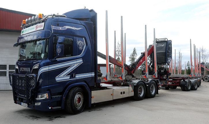 Åkeri på uppdrag i Dalarna: ”Lite av ett äventyr”